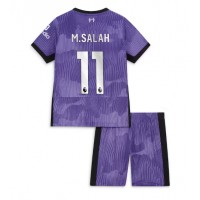 Liverpool Mohamed Salah #11 3rd trikot Kinder 2023-24 Kurzarm (+ Kurze Hosen)